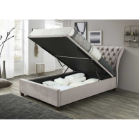 Georgia 5' Ottoman Bed Grey