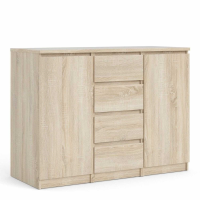 Naia Sideboard 4 Drawers 2 Doors in Oak structure