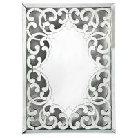 Modern Venetian Fretted Rocaille Mirror