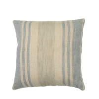 Simply Green Florida Stripe Cushion Light Blue