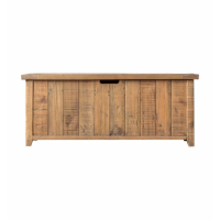Modern Style Recycled Natural Pinewood Elveden Living Room Storage Bench 45 x 110cm