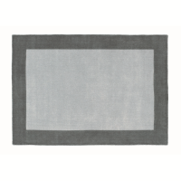Origins Borders Grey Hand Tufted Rug 160x230cm