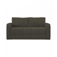 Retro Style Corto Mocha Heavyweight Boucle Upholstered 2 Seater Sofa Bed 82x155cm
