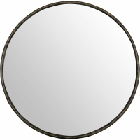 Patterdale Round Mirror Dark Bronze Finish 90cm diameter