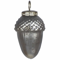 The Noel Collection Mystic Grey Acorn Bauble