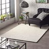 Origins Lustrous Ivory Polyester Plain Faux Fur Tufted Soft Pile Rug 160x230cm