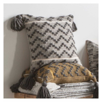 Weave Cushion Grey