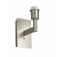 USB Wall Light Matt Nickel
