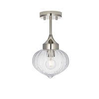 Addington 1 Ceiling Light Nickel