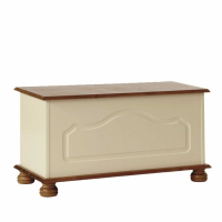 Copenhagen Blanket Box in Cream Pine