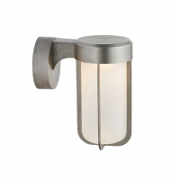 Outdoor Wall Light 16W Pewter Frosted