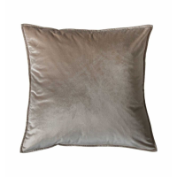 Velvet Oxford Cushion Oyster