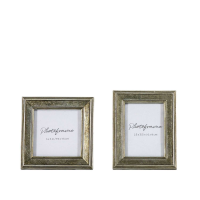 Pewter Exbury Photo Frame Pewter Set of 2