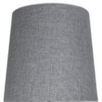 Grey Linen 17 Inch Empire Shade (dual Fitting)