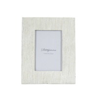 White Lucille Photo Frame White