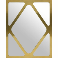 Metropolitan Mirror Metallic Champagne Finish 102x76cm