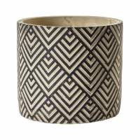 Pot Black Natural Small