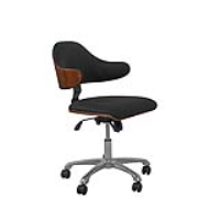 Universal Swivel Office Chair Walnut