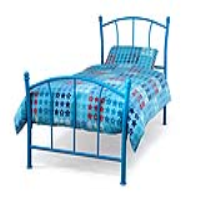 Penny 90 Cm Blue Gloss Single Bed