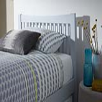 Mya 90Cm Hevea Grey Guest Bed