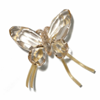 Honey Butterfly With Ribbon