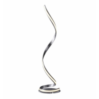 Floor Lamp Silver Leaf
