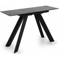 Flavia Modern Industrial Large Console Hallway Table on Metal Spider Legs 120cm