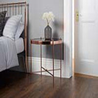 Saturn Precious Metal Bed Rosegold 150 Cm