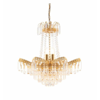 Modern Style Ornate Detailing Dimmable 9 Pendant Adjustable Ceiling Light 135 x 55cm