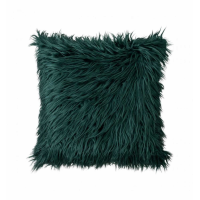 Faux Cushion Emerald Green