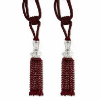 Wine Tassel With Crystal (pair)