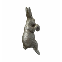 Hare Pot Hanger Silver (2pk)