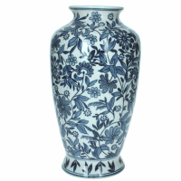 Lauren Blue and white Porcelain Vase