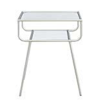 Value Maude Metal End Table Silver