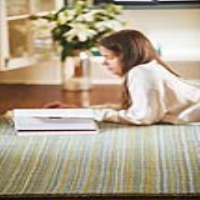 Origins Fine Stripes Ochre Yellow White Grey Hand Tufted Rug 120x170cm