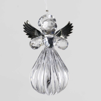 Tear Drop Angel Crystal Decoration