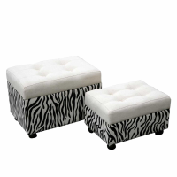 Lounge Lizard Ottoman Poufs Set Of 2