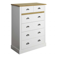 Sandringham 2 And 4 Chest White And Pine