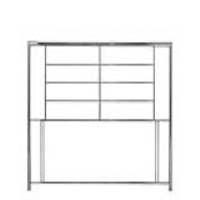 Zeus 120 Cm Nickel Small Dbl Headboard