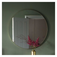 Round Mirror Champagne