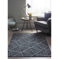 Origins Midnight Rose Triangles Navy 80x150