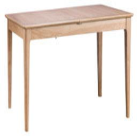 Industrial Style Oak Wood 1.6m Butterfly Extending Kitchen Dining Room Table