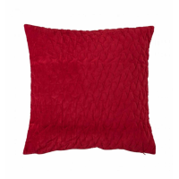 Quilted Cushion Red