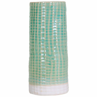 Shorton Mint Ceramic Vase 12.5x12.5x28cm