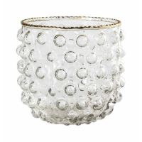 Tealight Holder Gold (3pk)