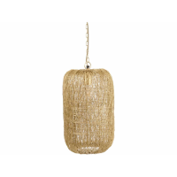 Tova Gold Woven Wire Tall Pendant E27 40W 1