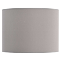 Taupe and Champagne Lined Drum 16in Lampshade