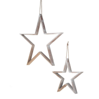 Andonno Wooden Stars Set of 2