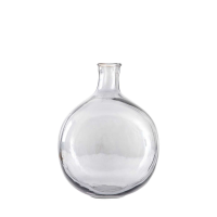 Grey Burwell Bottle Vase Grey Medium