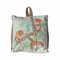 Watercolour Doorstop Mink